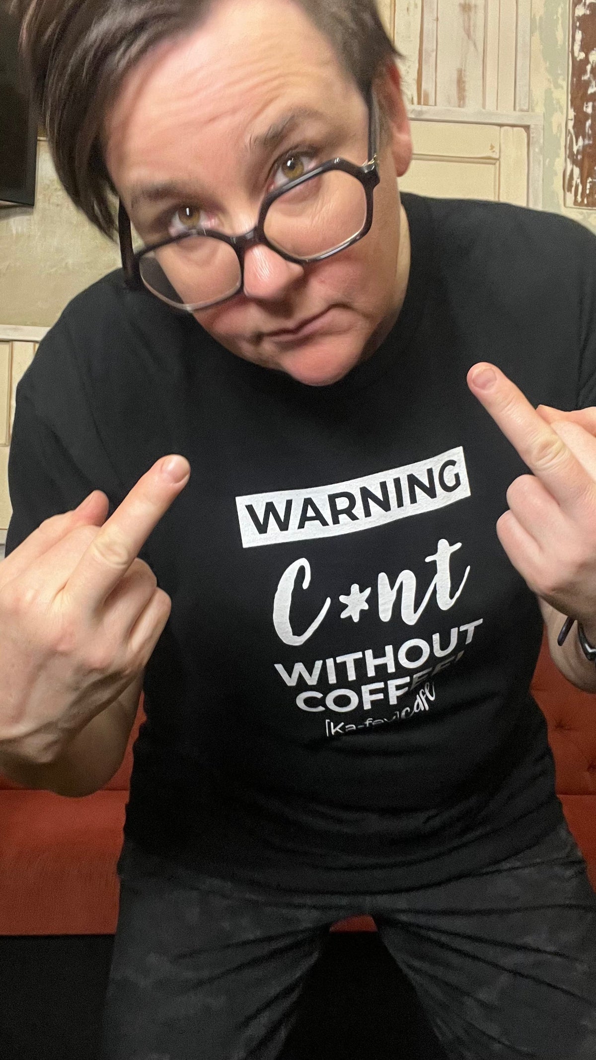 Black CUNT T-Shirt 